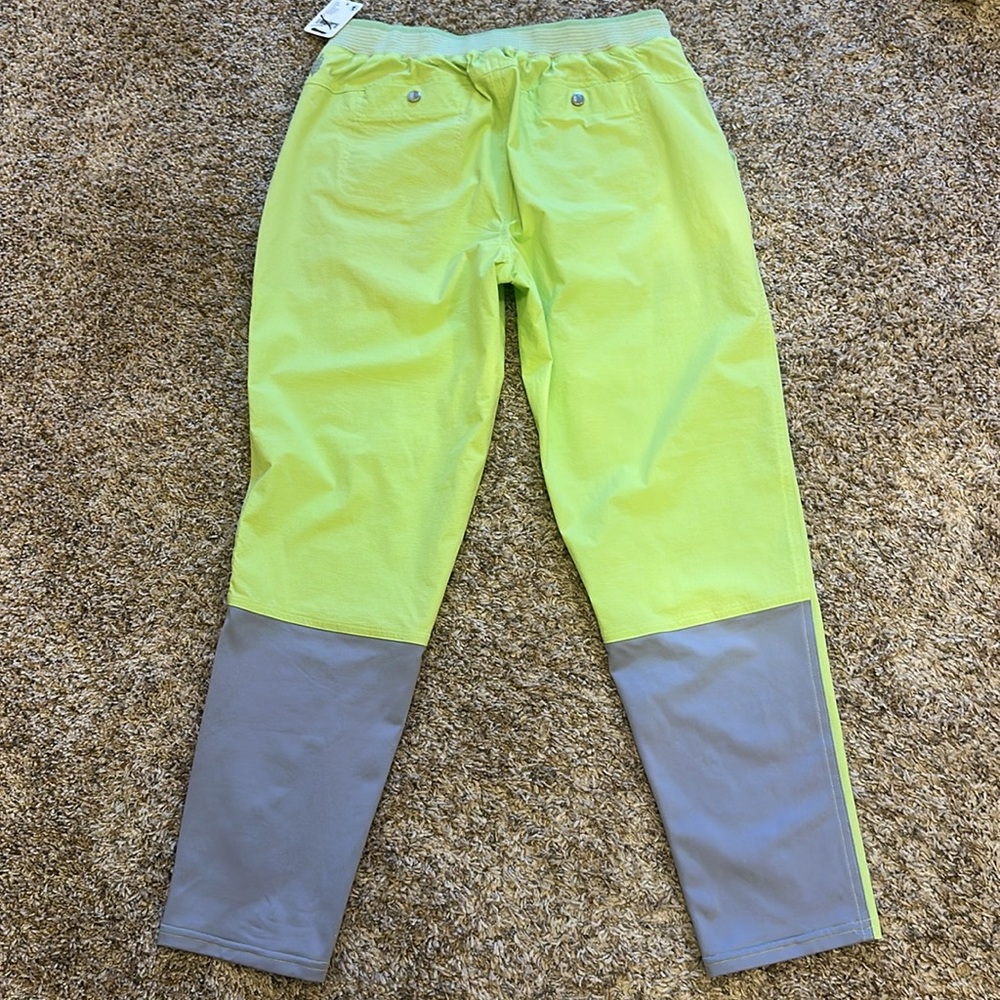 NWT Free People Cascade Joggers Limeade XS - Picture 7 of 8